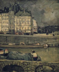 Los bordes del Sena, París, 1880-1924