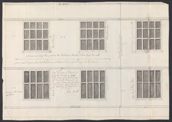 Cobham Hall, Kent: Diseño para ventanas