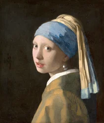 La joven de la perla, c.1665-6