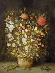 Naturaleza muerta con flores
