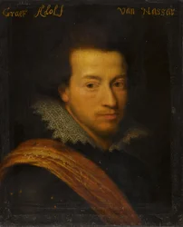 Retrato de Adolfo, c.1609-1633 (óleo sobre tabla)
