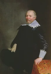 Retrato de Daniel Heinsius (1580-1655), erudito y poeta clásico holandés
