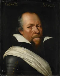Retrato de Sir William Brog, Coronel de la Antigua Guardia Escocesa