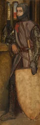 Godofredo de Bouillon (óleo sobre tabla)