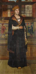 El pintor Quinten Massijs (óleo sobre lienzo)