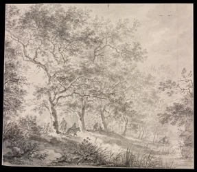Fila de árboles