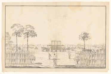 De kraton te Djocja (Mataram)