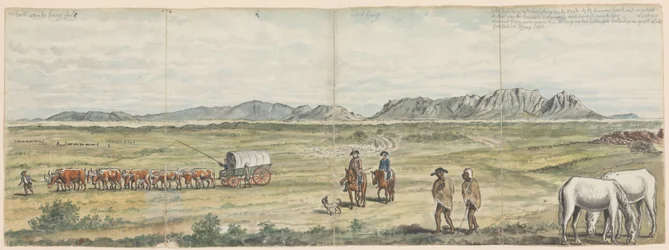 Khoikhoi y colonos en la llanura del Cabo