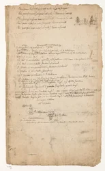 notas y bocetos