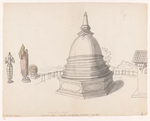 Singalese stupa te Moegerikalle