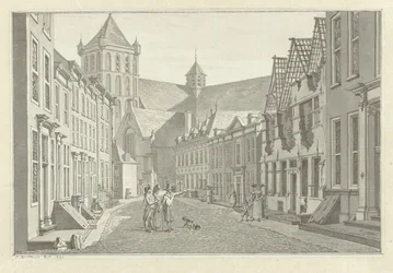 Ruina de la casa de Lucas van Steveninck en Middelburg, 1787