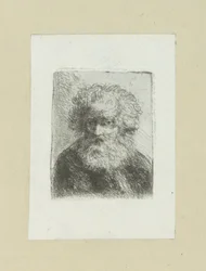 Bebaarde oude man The Compleat Work of Etchings de John Chalon / Oeuvre Complette des Eaux Fortes par Jean Chalon (título de la serie)