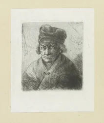 Oude man pone muts The Compleat Work of Etchings de John Chalon / Oeuvre Complette des Eaux Fortes par Jean Chalon (título de la serie)