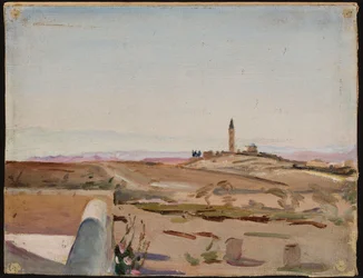 En las afueras de la ciudad y el desierto. De un viaje a Palestina