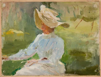 Retrato de Eugenia Aleksandrovna Rubtsova, madre del pintor Rubtsov