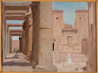 Templo. De un viaje a Egipto