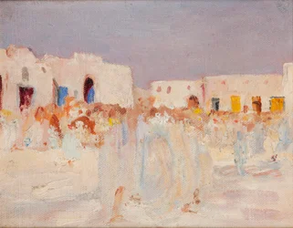 Kairuán (En un bazar)