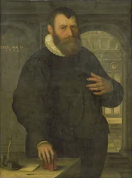 Retrato de Bartholomeus van der Wiere (1534-1603)