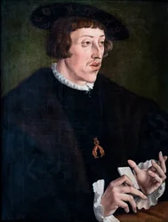 Emperador Fernando I, c. 1530-1531 (óleo sobre madera)