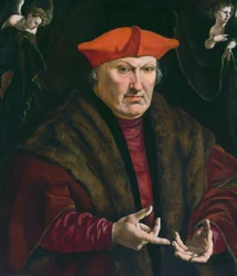 Retrato de Erard de la Marck[1]
Título(s) alternativo(s):  

Retrato de Erard de la Marck (1472-1538). Príncipe obispo de Lieja.