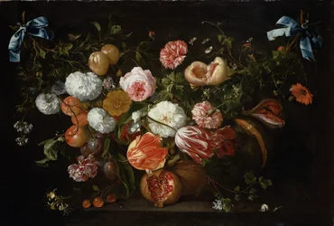 Una guirnalda de flores