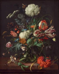 Jarrón de flores