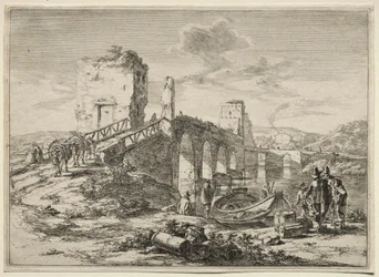 El puente Molle sobre el Tíber