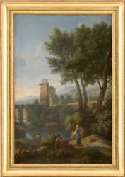 Paisaje en el puente