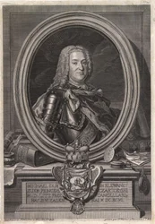 Retrato del Príncipe Michal Fryderyk Czartoryski 1696-1775, mediados del siglo XVIII