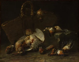 Una Cesta y Pájaros