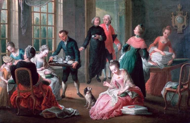 Té de la tarde, 1778