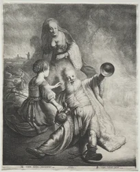 Lot y sus hijas, 1600s