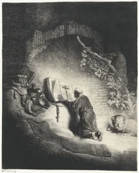 H. Hieronymus en gebed