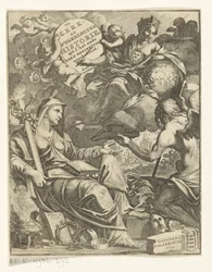 Alegoría de la Iglesia y la Historia Mundial La iglesia y la historia mundial, uyt d