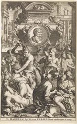 La bacanal de Roma Titelpagina voor Decius Junius Juvenalis en Aulus Persius Flaccus, Alle de schimpdichten, 1709 Alle de schimpdichten D.J.Jvenalis en A. Persivs door verschyde dichters berymt (título sobre el objeto)