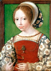 Una niña pequeña, c. 1520