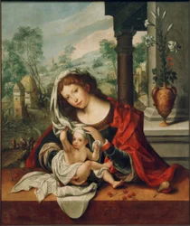 Madonna con velo