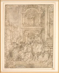 El matrimonio místico de Santa Catalina