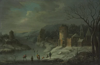 Paisaje de Invierno, c. 1680-1718