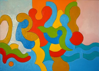 Familia regresando de la playa en la tarde, 2009