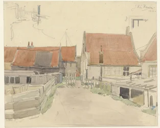 Casas en la zona de Vinkenbuurt, Ámsterdam