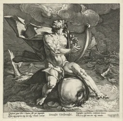 Arión en el delfín