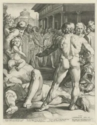 Batalla entre Odiseo e Irus