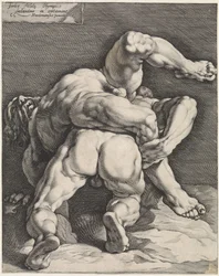 dos luchadores