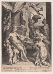 Venus honrada por las ninfas
