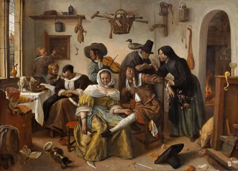 El mundo al revés In Weelde Siet Toe, 1663