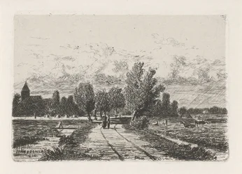 paisaje de pólder