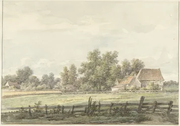 Paisaje con granja