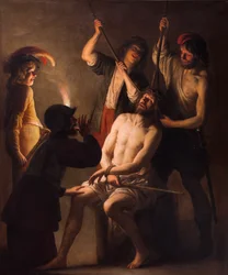 La coronación de espinas, siglo XVII