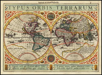 Mapa de 1631 - Typus Orbis Terrarum